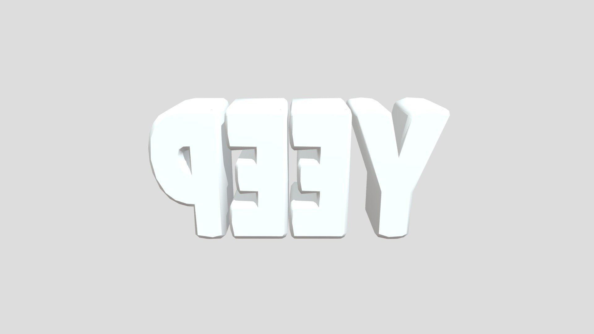 yeep text - Download Free 3D model by balloonspongebob [ec84f1b ...