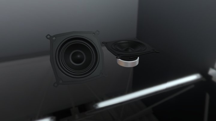 Regular black speaker