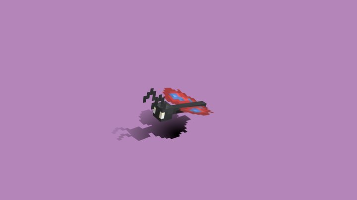 (MINECRAFT) butterfly 3D Model