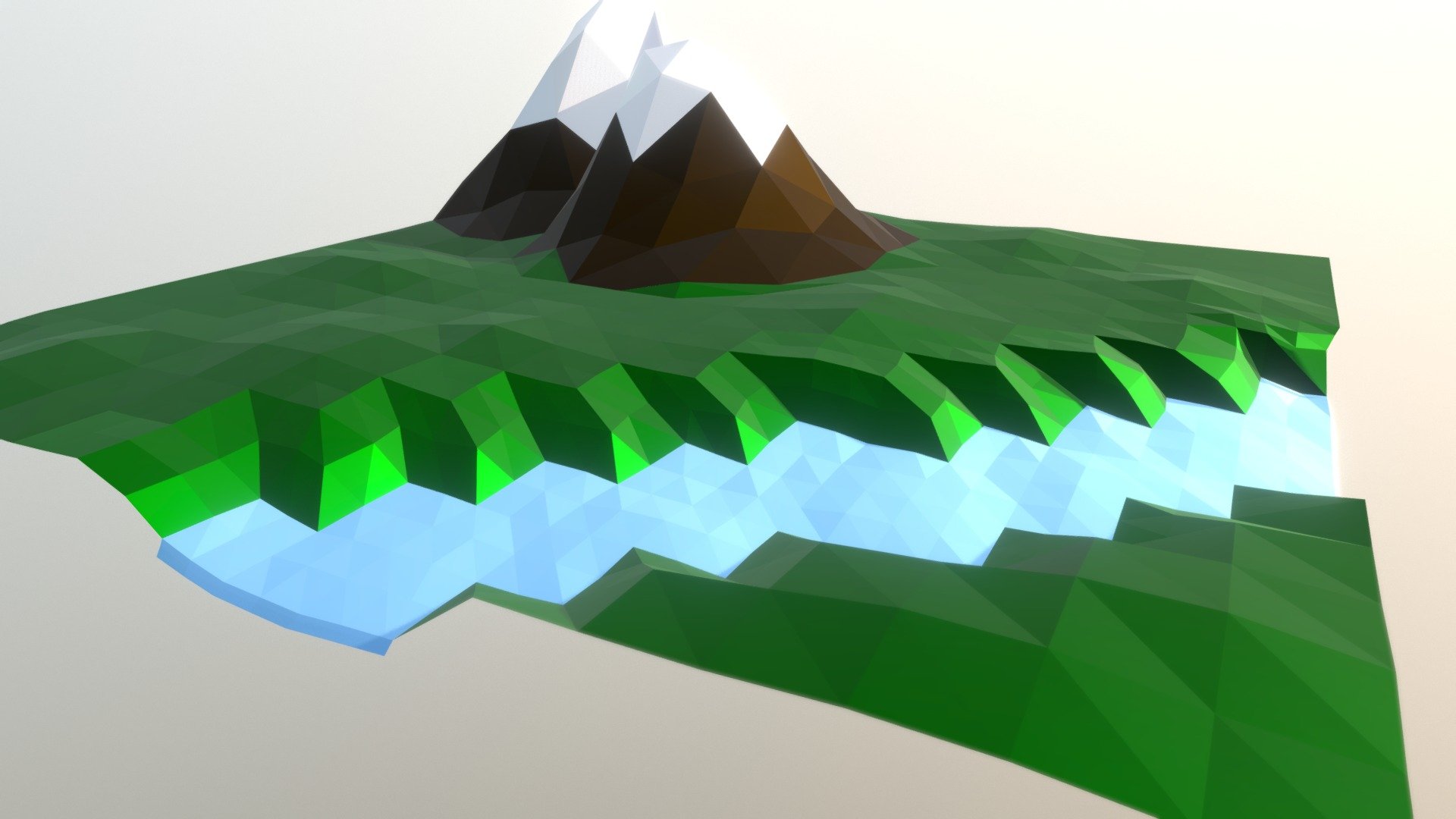 Nivel- Low Poly