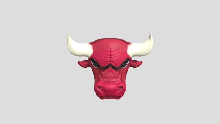 Chicago Bull 3D Model