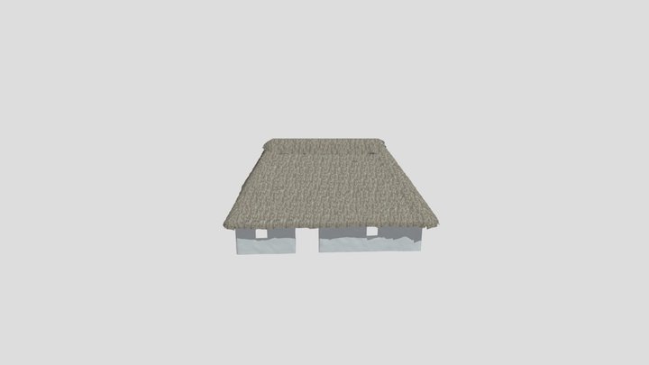 Cratchet Style Agricultural Building 3D Model