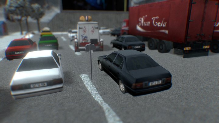 Cinema Ice Scream 2 3D Model