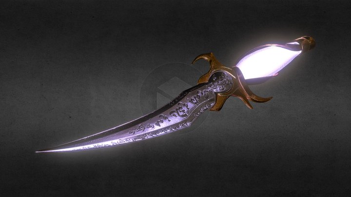 Persian Dagger 3D Model