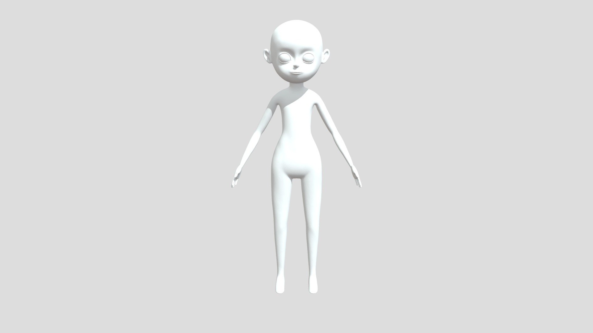 Modelagem De Personagem Joy Etapa Dois 3d Model By Camilavilela