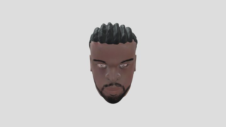 Jason Derulo Bust 3D Model