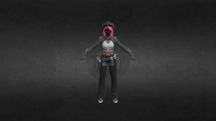 Omen Hunter Calamity 3D Model