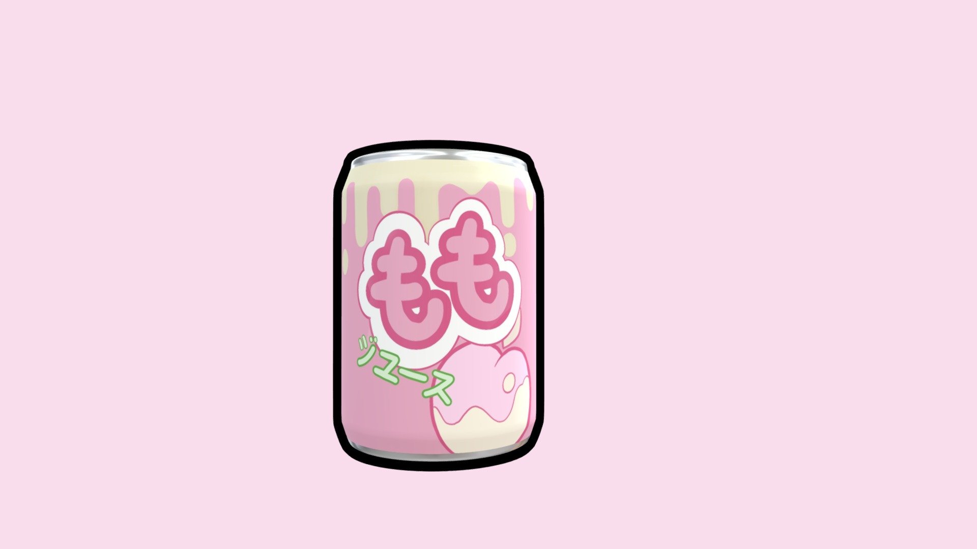 Peach Juice Can