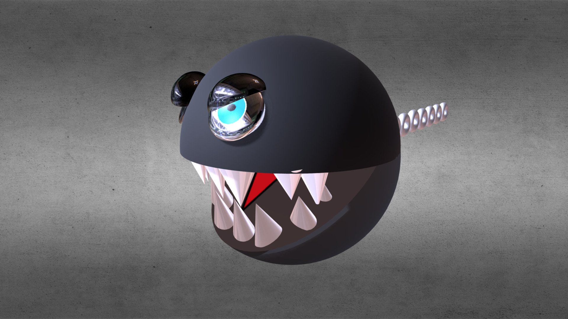 Chain Chomper Mario