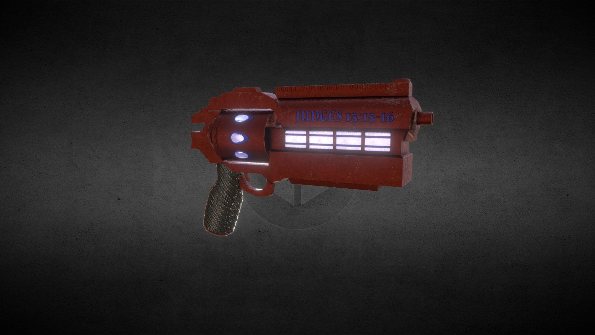 Low-Poly Pistol