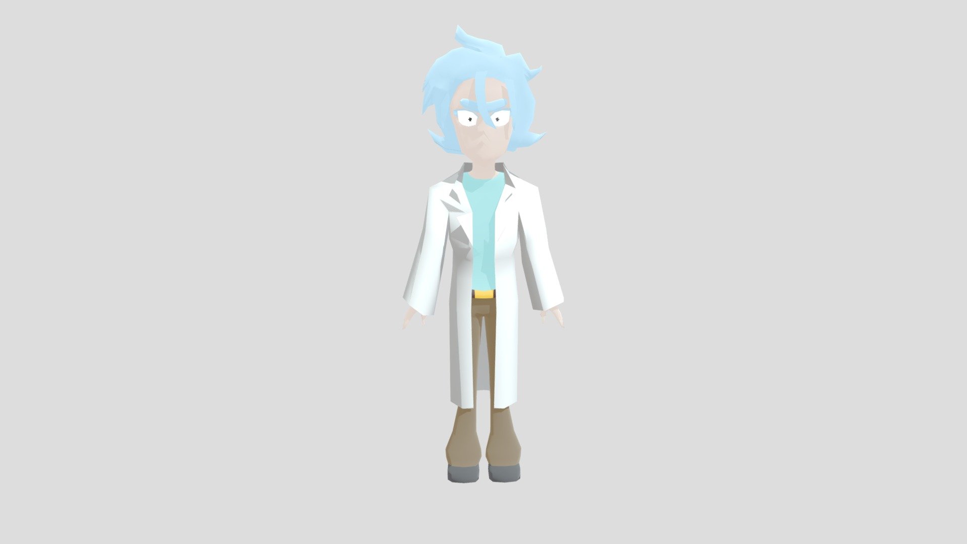 Fem!Rick Sanchez - Download Free 3D model by Sleepy_Bucket [ec8dbcf ...