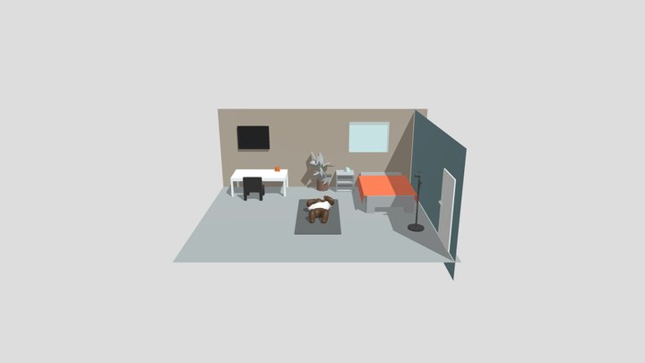 rendu NOUNOURS 3D Model