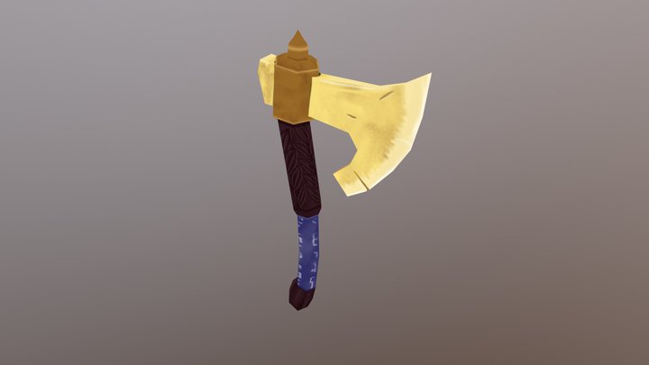 it's an axe 3D Model