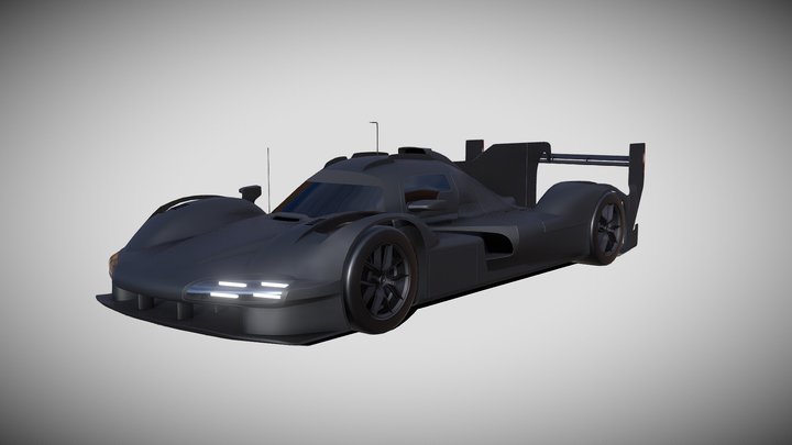Porsche 963 3D Model