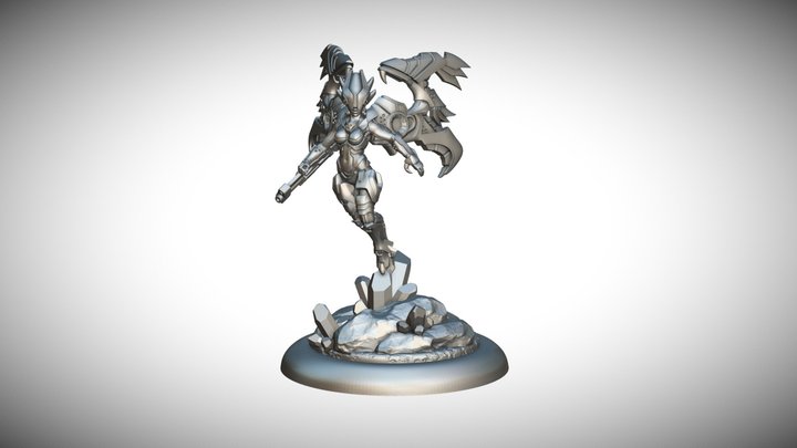 Star Scrappers: Battledrill / Bioss Domina 3D Model