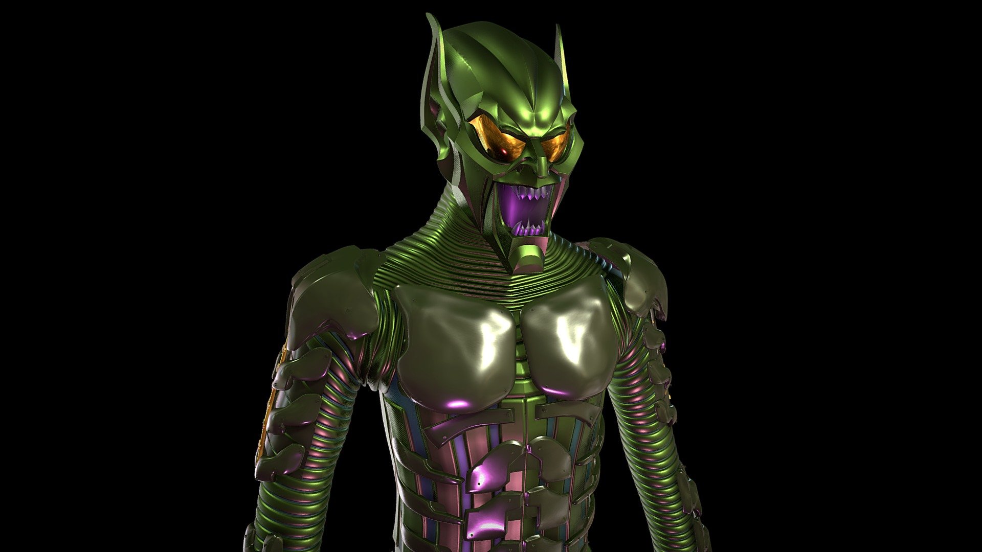 Green Goblin 2002 - 3D model by theramoxones [ec90b6a] - Sketchfab