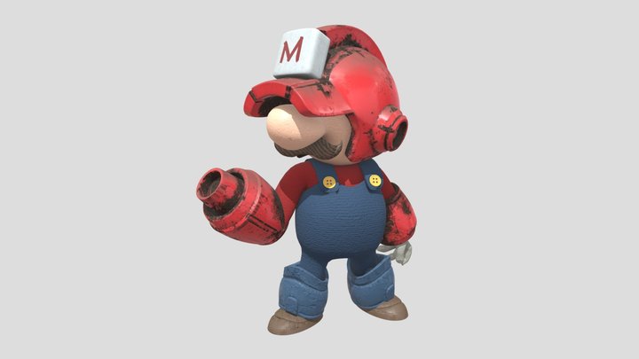 Mario X 3D Model