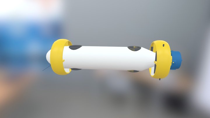 Envisioned AUV 3D Model