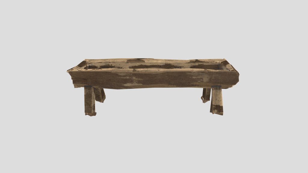 Wooden Trough