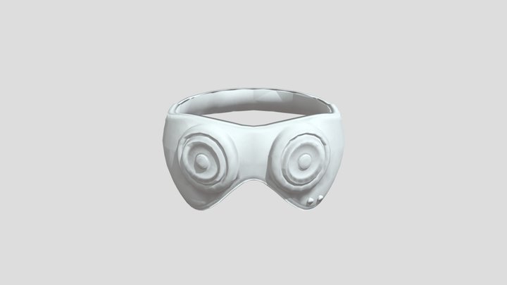 Octoleet Goggles splatoon 2 3D Model