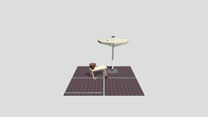 DAE - 5 finished props 3D Model