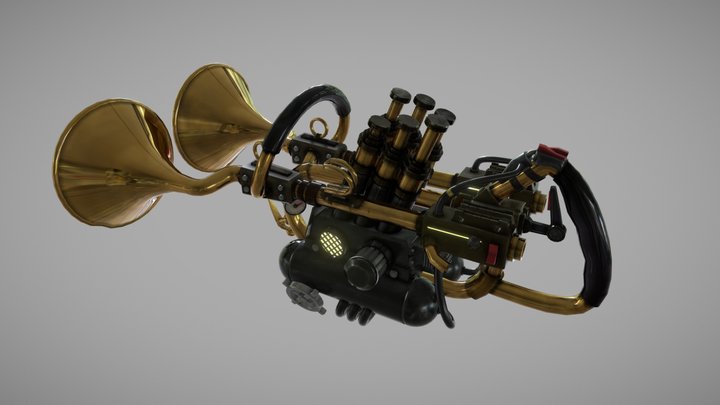 Mozart's Worst Nightmare 3D Model