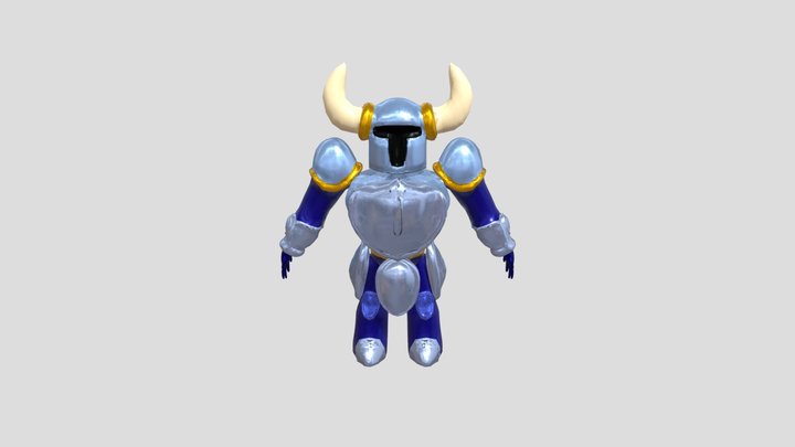 Shovel Knight Test 3D Model