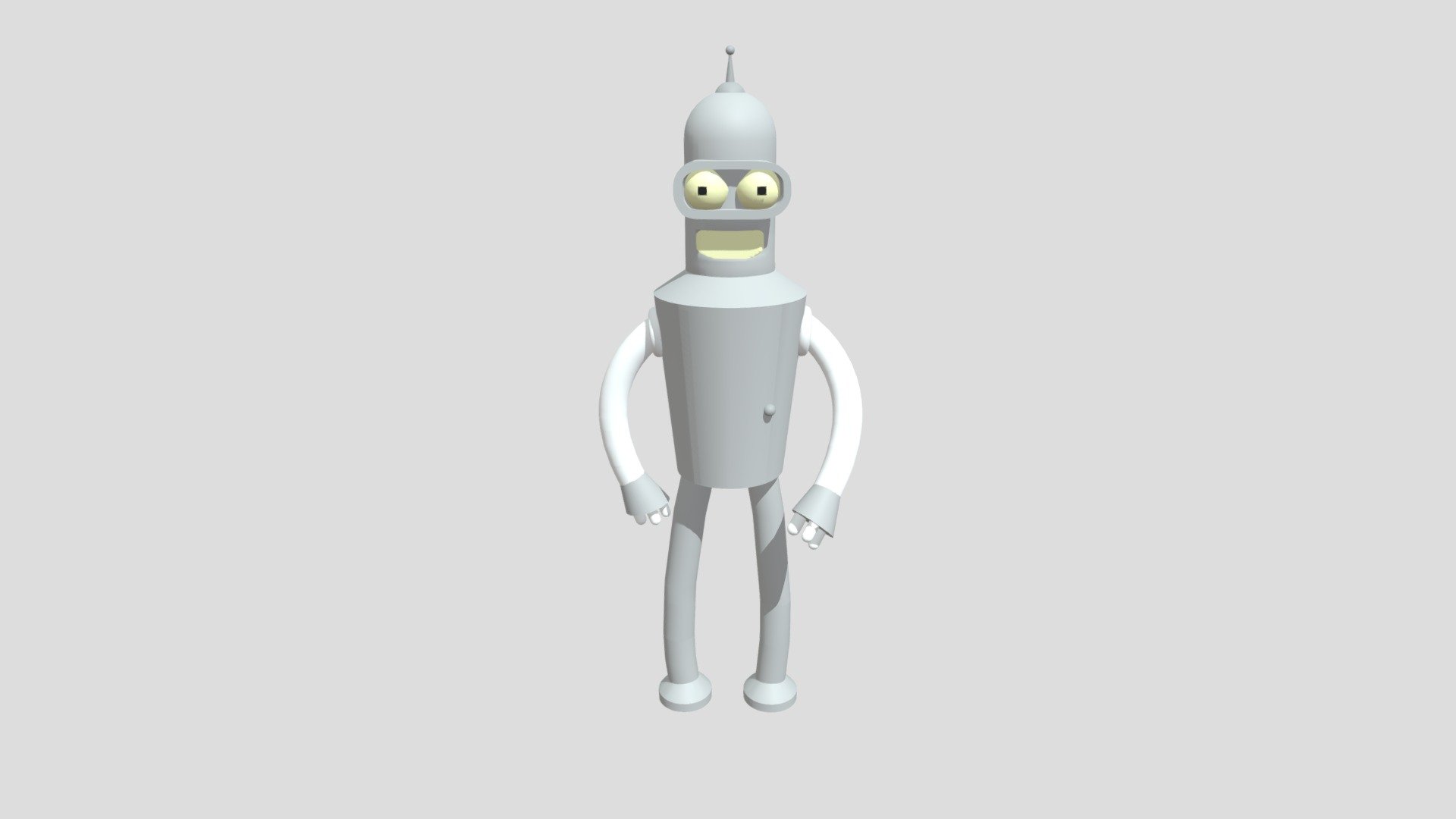 Bender 3d Model By Kamiiila2011 [ec94325] Sketchfab