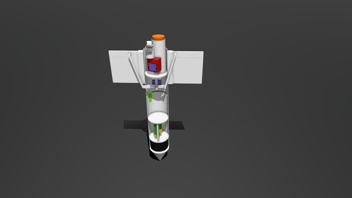 Guidance Test Payload Gen 2 (Cutaway) 3D Model