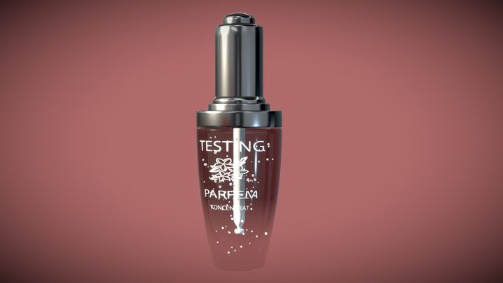 Perfume bottle 3D Model