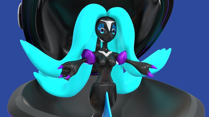 TAPU FINI ( Pokemon ) 3D Model