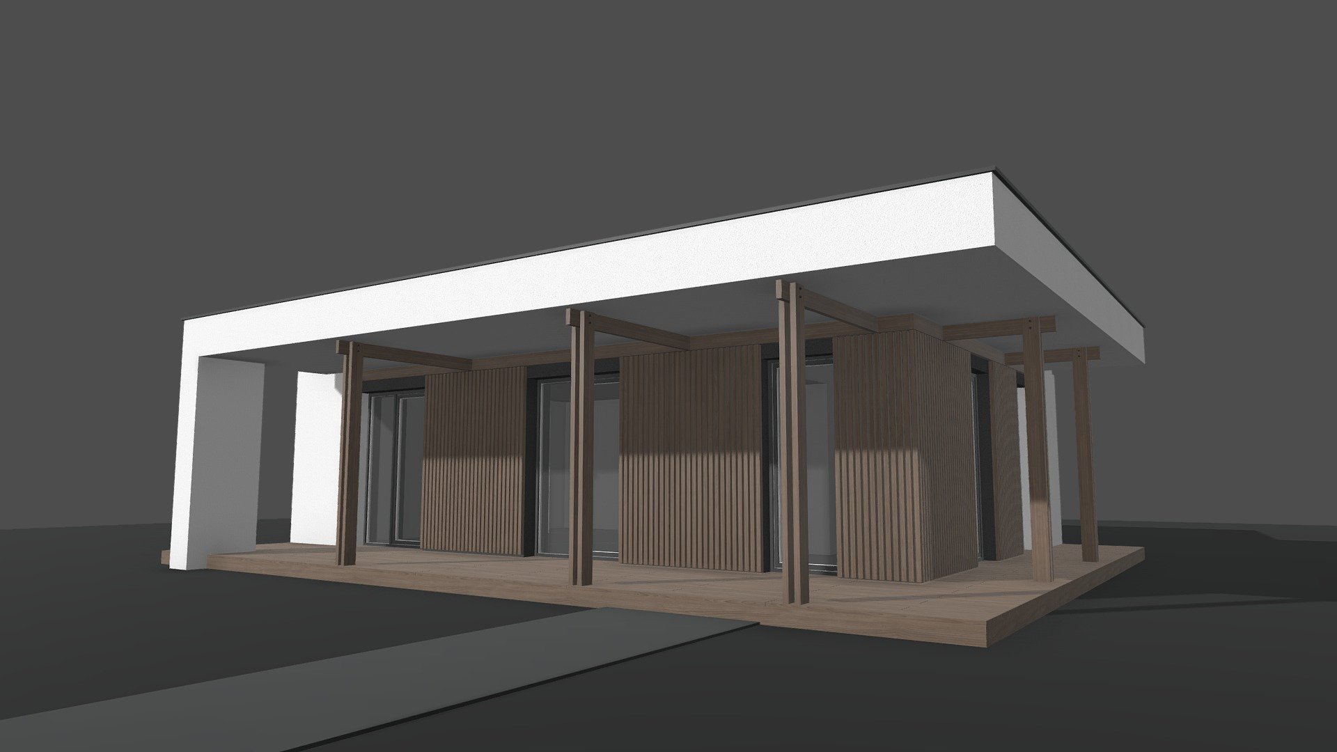 Дача1 - 3D model by vitalisschdanow [ec94f37] - Sketchfab