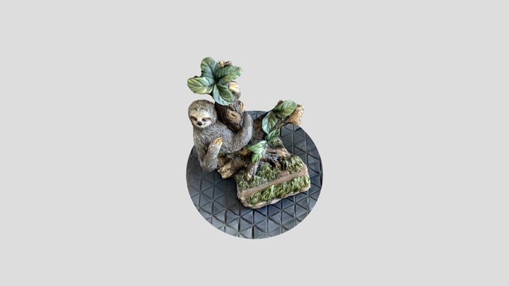 Sloth figurine 3D Model