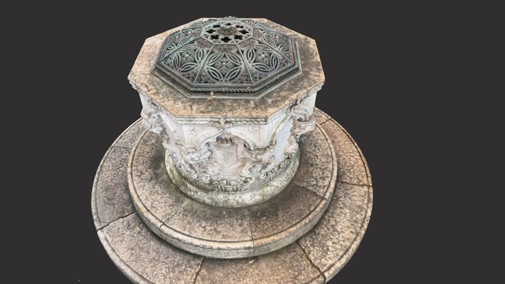 Venetian Well - Palazzo Franchetti 3D Model