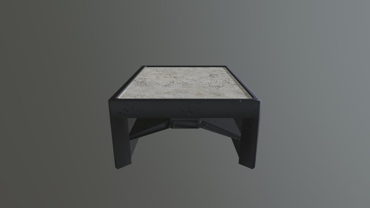 Marble table 3D Model