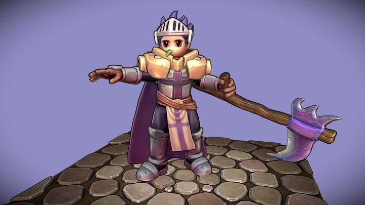 Crusader (Ragnarok Online) 3D Model