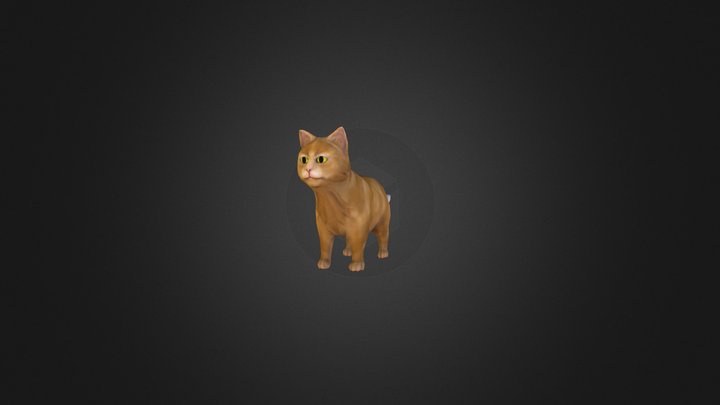 Toni Cat 3D Model