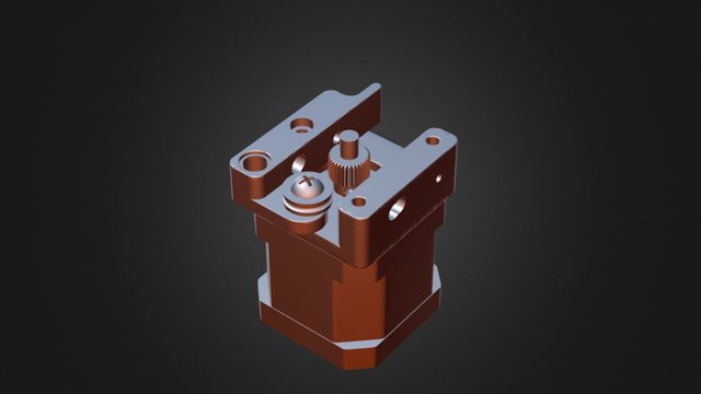 Quartz: Extruder Mod 3D Model