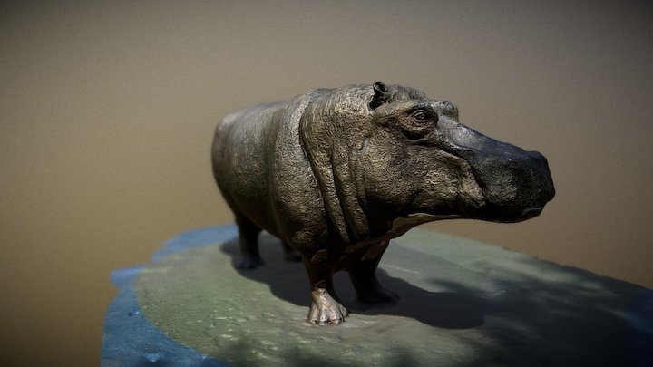 Bronze hippo – Modelo 3D gratuito STL