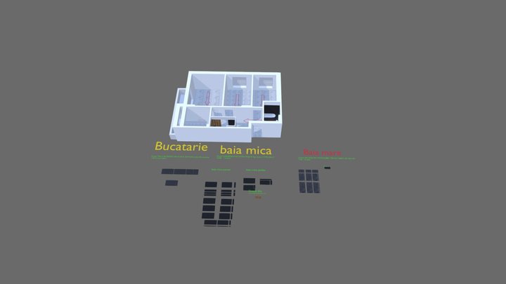 Apartament simulare_ynreeal1 3D Model