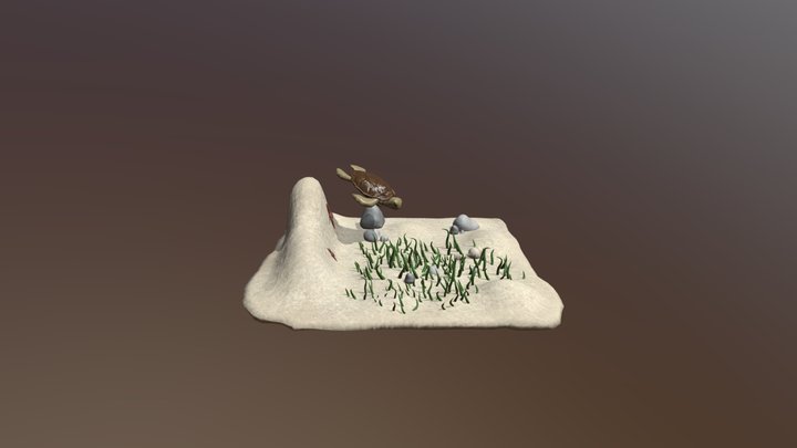 Underwater Scene 3D Model