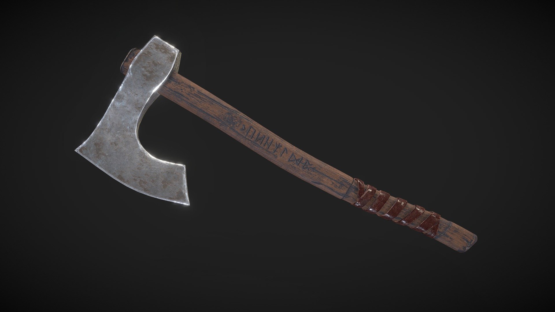 viking axe - 3D model by Zoykaddd [ec9be61] - Sketchfab