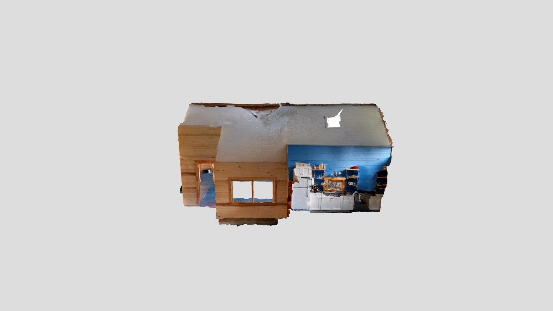 3D scanned Interior - photogrammetry