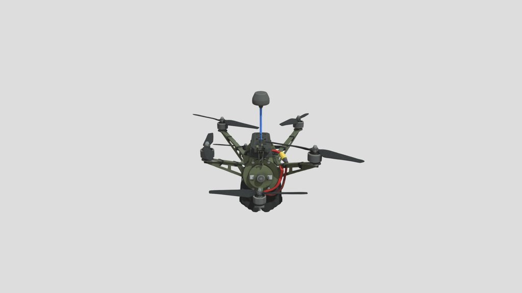Drone Quadcopter W. 82mm Mine