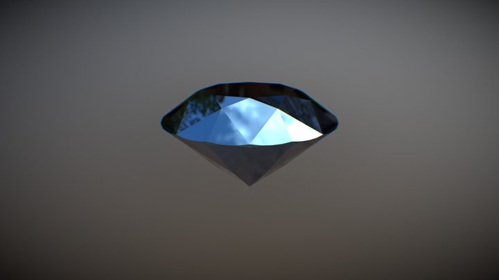 Blue Diamond 3D Model