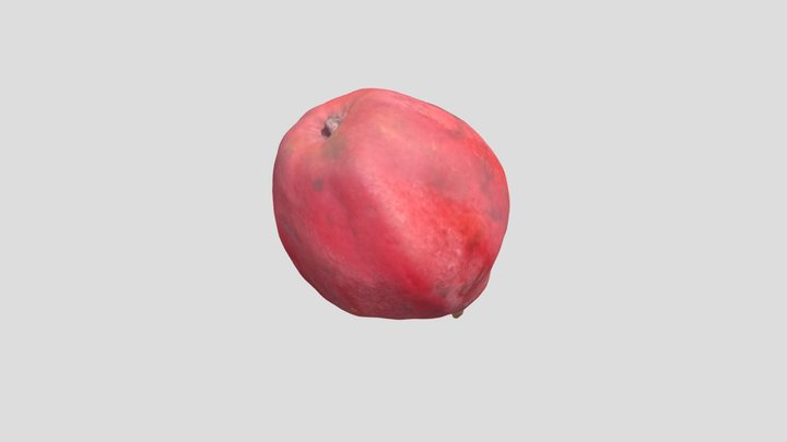 Red Pear Generated by Revopoint3D POP 2 3D Model