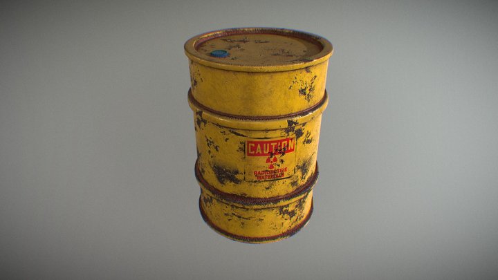 Barrel 3D Model