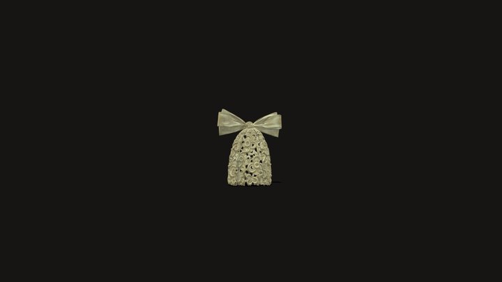 Grinling Gibbons / Limewood cravat 3D Model