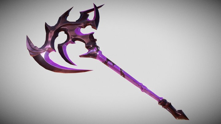 One Handed Axe_30 3D Model