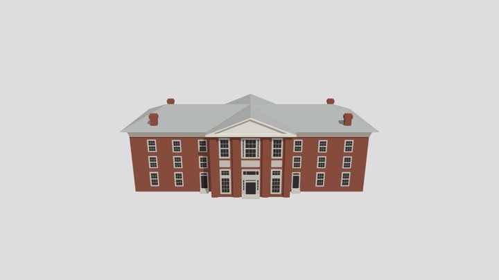 Olin and Preston Building v1 3D Model